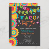 Taco Bout Invitation Couples Fiesta (Devant / Derrière)