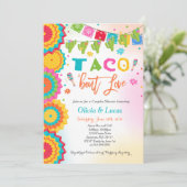 Taco Bout Invitation Couples Fiesta (Debout devant)