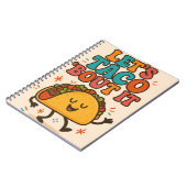 Taco ’Bout It Carnet (Côté gauche)