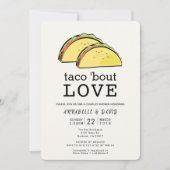 Taco Bout Love Couples Shower Kaart (Voorkant)