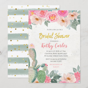 Taco Bout Love Fiesta bridal douitation Kaart