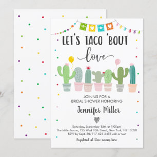 Taco Bout Love Fiesta Cactus Vrijgezellenfeest Kaart