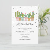 Taco Bout Love Fiesta Couples Douche Invitation Ca (Debout devant)