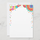 Taco Bout Love Fiesta Couples invitation douche (Dos)