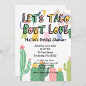 Taco Bout Love Fiesta Invitations Thématiques (Devant / Derrière)