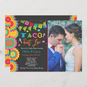 Taco Bout Love Invitation Couples Fiesta Shower Kaart