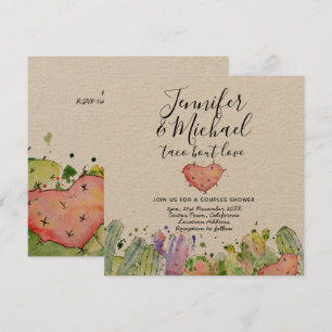 Taco Bout Love - Invitations de Mariage Moderne et