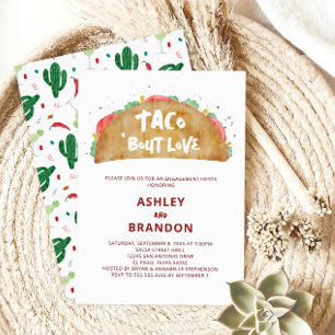 Taco 'Bout Love Trouwfeest Verlovingsfeest Fiesta Kaart