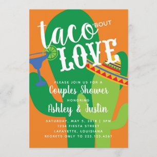 Taco Bout Love Uitnodiging