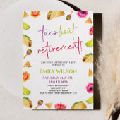 Taco Bout Retirement! Fiesta Retirement Party Kaart