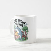 Taco Bout Sentiments Mug Drôle Requin Café (Devant gauche)