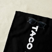 Taco bout serviette de plage géniale (En situation)