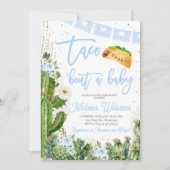 Taco Bout Un garçon Invitation Baby shower (Devant)