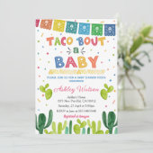 Taco 'Bout une Invitation à une Baby Shower Fiesta (Debout devant)