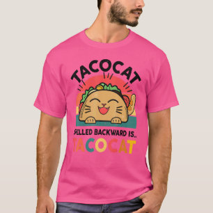 Taco Ca Kinder Mannen Vrouwen Speld achterwaarts T T-shirt