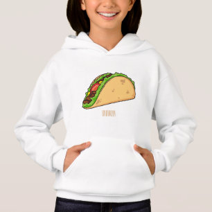 Taco-cartoon illustratie