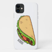 Taco-cartoon illustratie Case-Mate iPhone case (Achterkant)