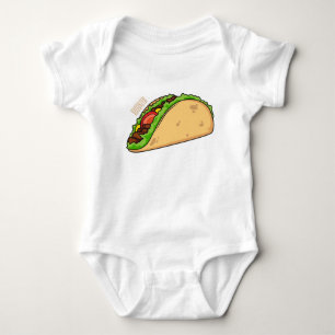 Taco-cartoon illustratie romper