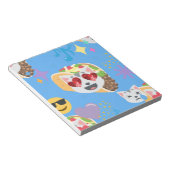taco cat emoji notitieblok (Schuin)