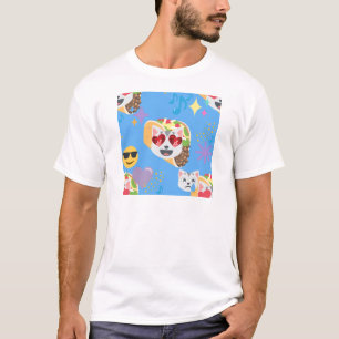 taco cat emoji t-shirt