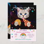 Taco, Cat en pizza Kaart (Voorkant / Achterkant)