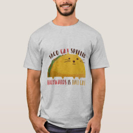 TACO CAT GRAPHIC unieke cadeauidee voor man T-shirt