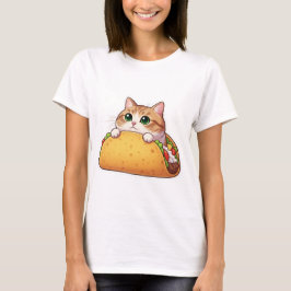 Taco Cat | Schattige Kat in een taco | Perfect sma T-shirt