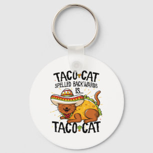 Taco Cat Spelde Byckwards Is Taco Cat Shirt Grappi Sleutelhanger