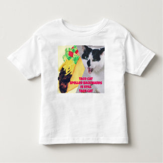 Taco Cat Spelling Backwards Kinder Shirts