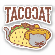 TACO CAT-Sticker - "TACOCAT"