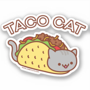 TACO CAT-sticker - "TACOCAT" Sticker