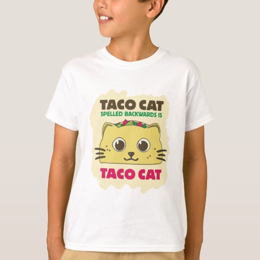 Taco Cat T-shirt (Voorkant)