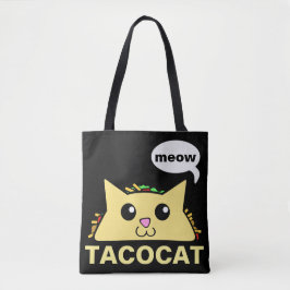 Taco Cat Tote Bag