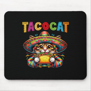 Taco Cat voor vrouwen en Kinderen - Tacocat Cinco  Muismat