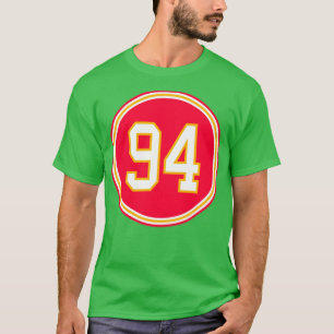 Taco Charlton Nummer 94 Jersey Kansas City Chiefs T-shirt
