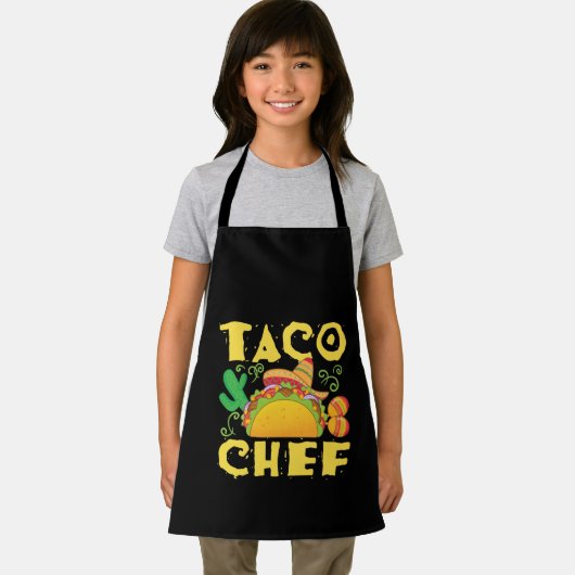 Taco Chef Mexican Food Cook Schort (Insitu)