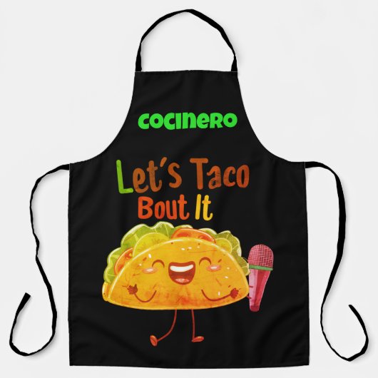 Taco Chef Schort (Voorkant)