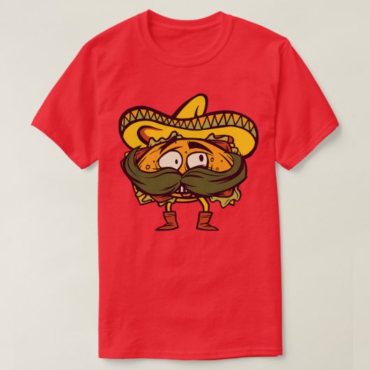 Taco Classique Mexicain TShirt (Design devant)