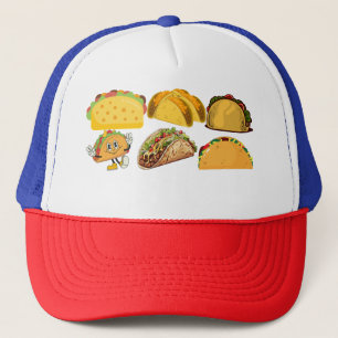 Taco Collage Trucker Pet