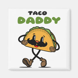 Taco Daddy Vaderdag Magneet