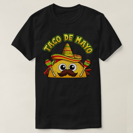 Taco De Mayo Cinco de Mayo Fiesta 5 T-shirt (Design voorkant)