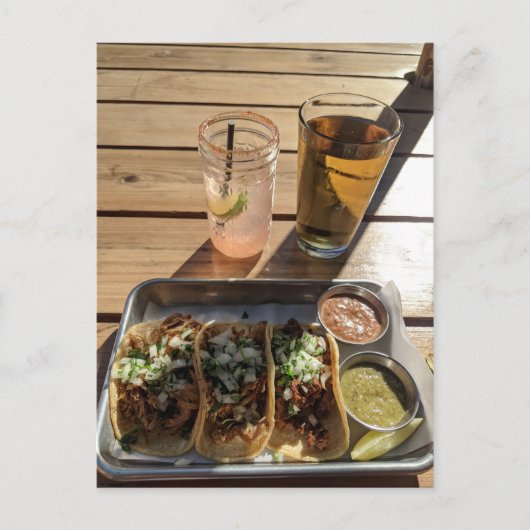 Taco Dinsdag Briefkaart (Voorkant)