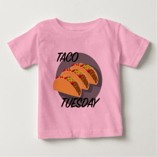 Taco Dinsdag Design - Baby Fine Jersey T-Shirt