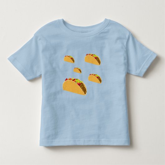 Taco Dinsdag Design - Toddler Fine Jersey T-Shirt (Voorkant)