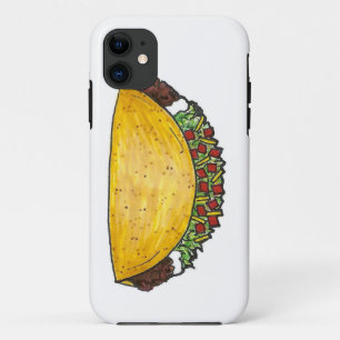 Taco Dinsdag Mexicaans Hoesje met voedseltacos Foo