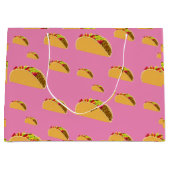Taco Dinsdag Ontwerp - Gift Bag - Groot Groot Cadeauzakje (Voorkant)
