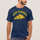 Taco Dinsdag Pizza Premium T-shirt (Voorkant)