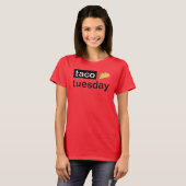 Taco Dinsdag Shirt (Voorkant volledig)