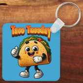 Taco dinsdag sleutelhanger (Achterkant)