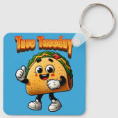 Taco dinsdag sleutelhanger (Achterkant)